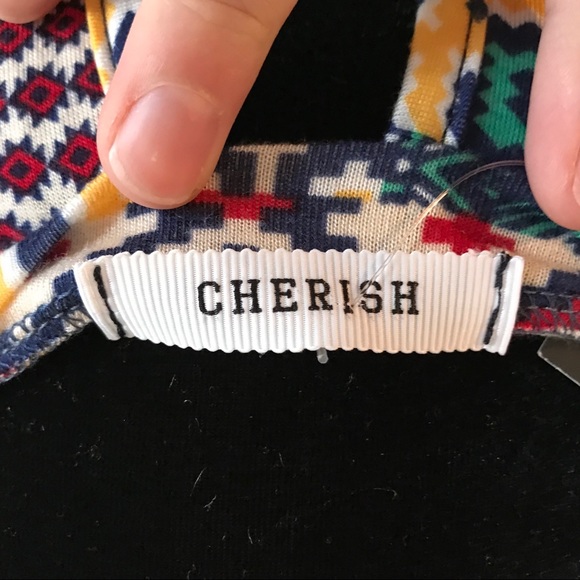 Tribal Print Boho Knit Jersey Boxy Dress - Picture 7 of 8